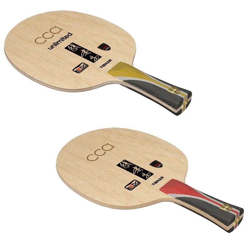 Crazy two nymphs stand tall TIBHAR Chen Jianan glory CCA7 professional seven-layer table tennis bottom cricket racket Fang carbon
