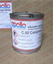 British APOLLO Apollo screen printing ink glass metal nylon ink C52 gold including 13% tax