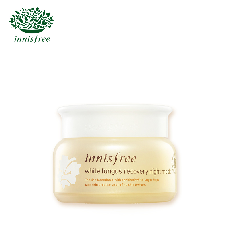 innisfree/悦诗风吟雪耳晶透新妍夜间修护面膜80ml 改善怠倦肌肤