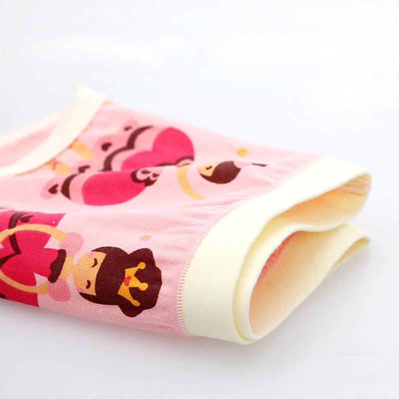 Girl's underwear cotton children's underwear boxer shorts little girl shorts head Caiqiao baby boxer