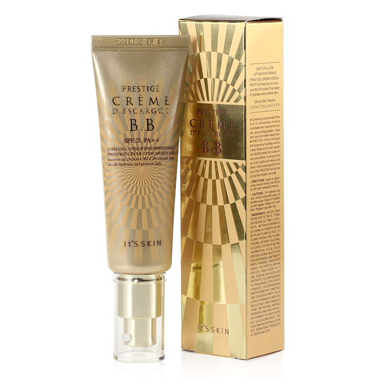 蜗牛BB霜！it's skin伊思 晶钻完美BB霜50ml SPF25 修复遮瑕 包邮