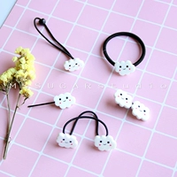 Phiên bản tiếng Hàn của đồ trang sức thủ công ban đầu đám mây nhỏ dễ thương tóc dây tóc vòng dây cao su phụ kiện tóc - Phụ kiện tóc băng đô