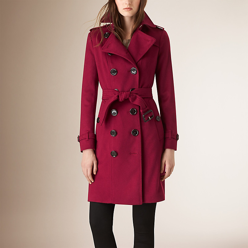 BURBERRY/博柏利羊绒 Trench 风衣 39945331