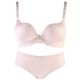Honey Kiss Sexy Stripe No Trace No Steel Bra Set Phụ nữ thu thập đồ lót dày một mảnh dày thời trang nữ cao cấp Áo ngực không dây