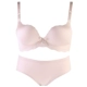 Honey Kiss Sexy Stripe No Trace No Steel Bra Set Phụ nữ thu thập đồ lót dày một mảnh dày