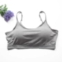 Vest bra one không có vành ống hàng đầu nhỏ dây đeo áo ngực Áo lót mỏng đáy quần lót yoga nữ quấn ngực ao 2 day