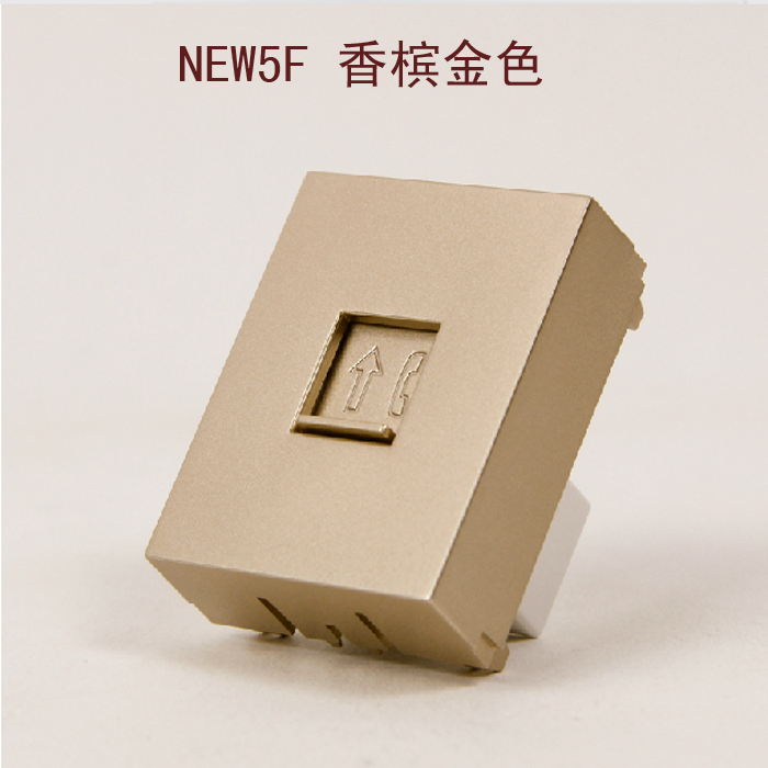CHONTAI switch socket 118 NEW5 Champagne NEW5 - F922 Phone jack function key