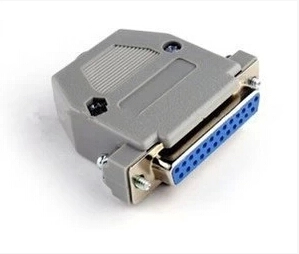 DB25 welding mother head second row DB25 needle mother head plug fit grey plastic shell