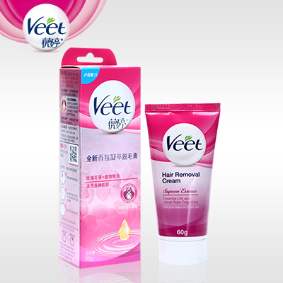 Veet/薇婷脱毛膏香氛凝萃60g/克 有效期到16年9月