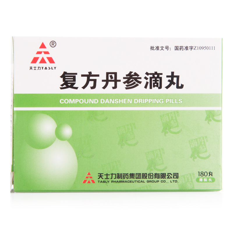 TASLY/天士力 复方丹参滴丸 27mg*180丸*1瓶/盒