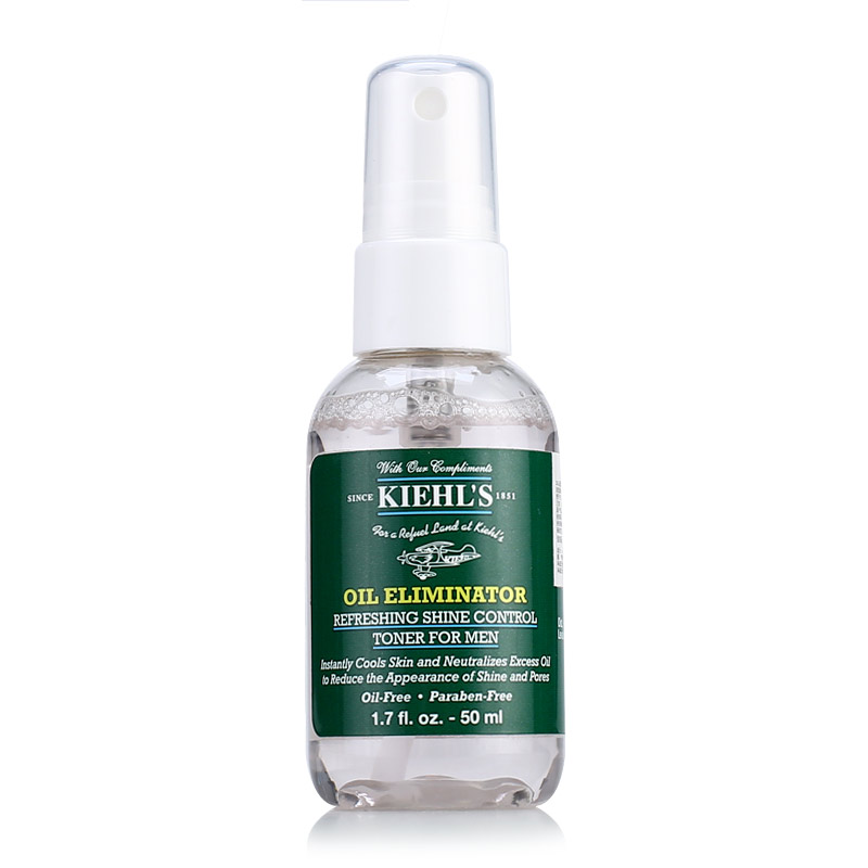 正品！Kiehls/科颜氏男士除油清爽净致面部喷雾50ML 保湿控油爽肤