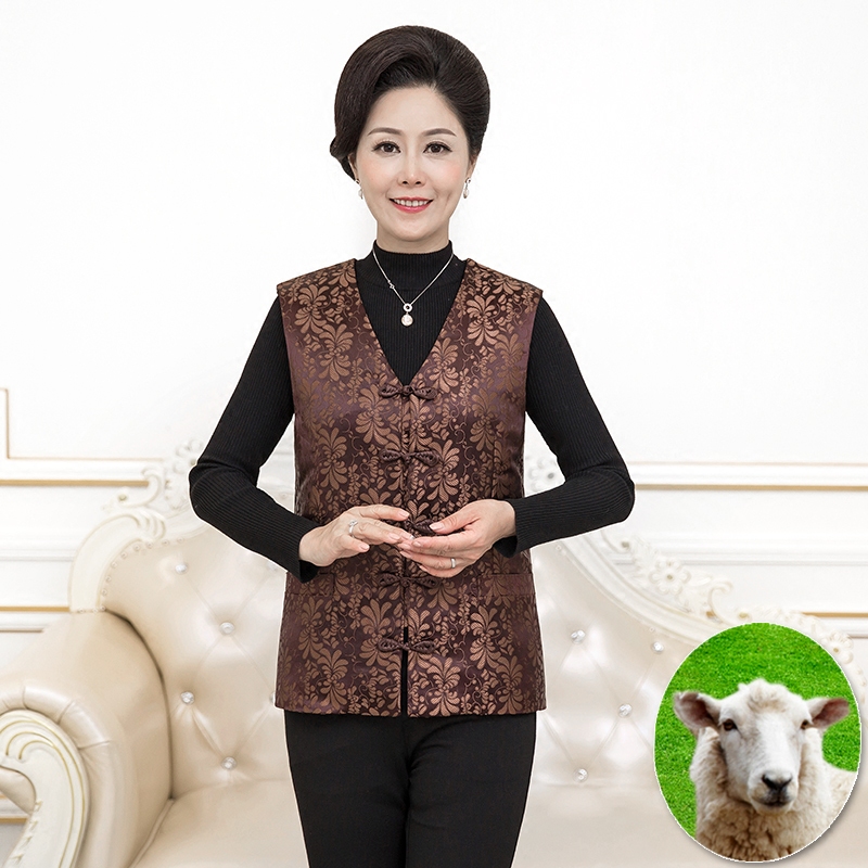 Débardeur chaud pour femme en Laine - Ref 3178235 Image 4