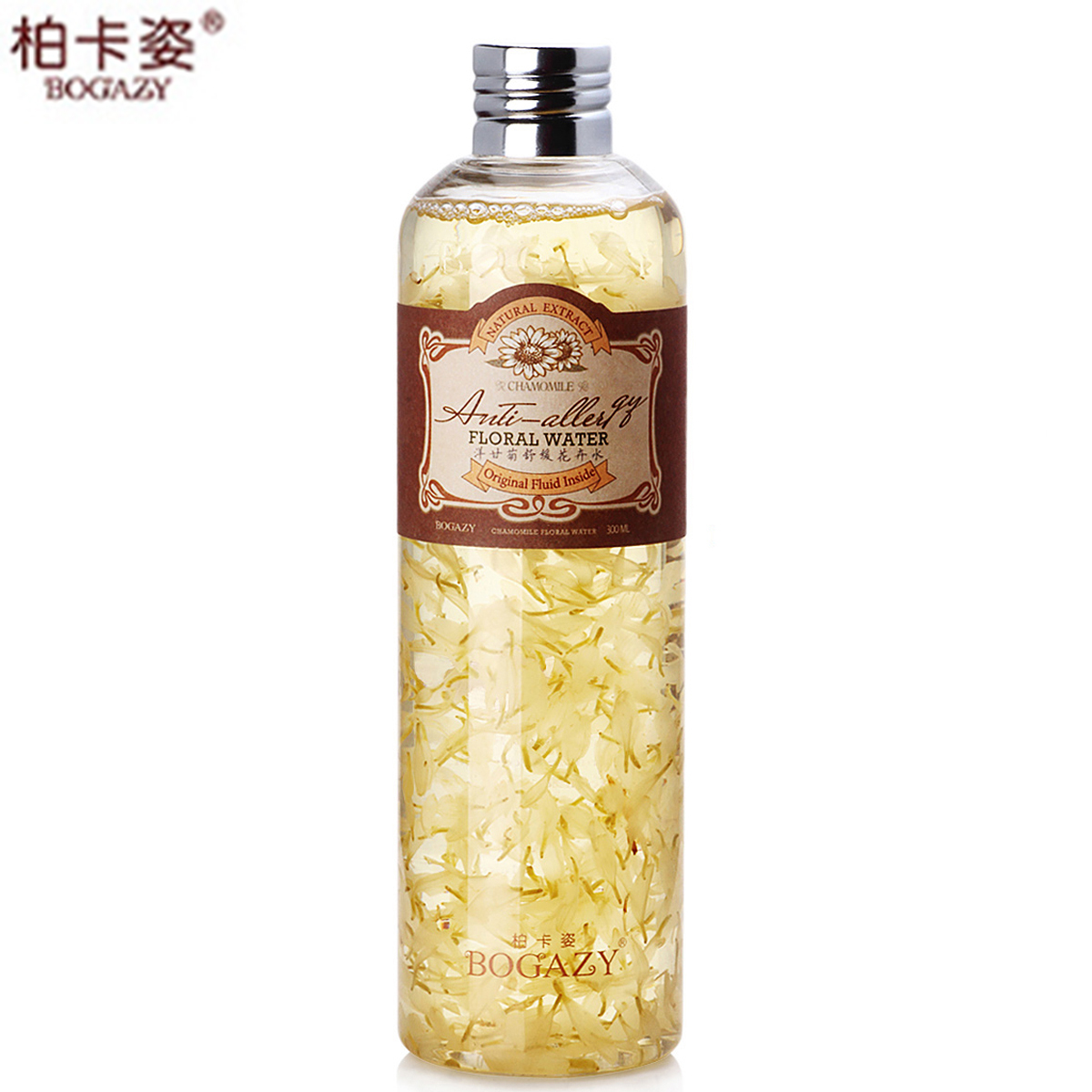柏卡姿洋甘菊舒缓花卉水300ml 爽肤水舒缓保湿控油修护红血丝花水