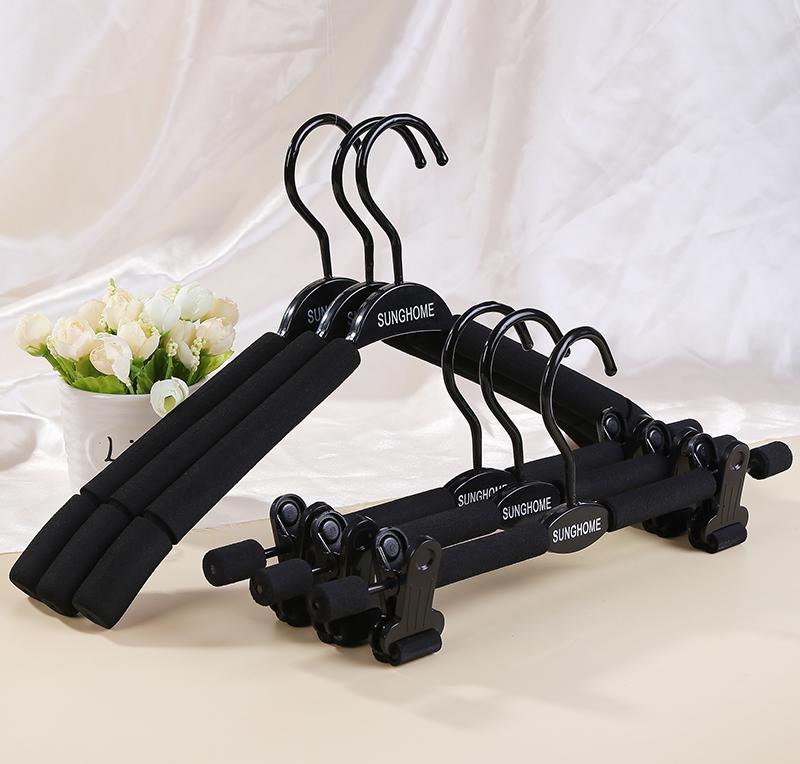 Clothing Store Hanger Special Children Soft Sponge Foam Non-slip No Marks No Bag Home Hanger Pants Hanging Trousers Rack Brace