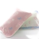 Khăn gối trẻ em cotton đôi bông gạc hộ gia đình mẫu giáo lớn bé phim hoạt hình thoáng khí khăn trải gối Khăn gối
