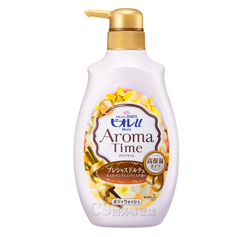 日本KAO花王碧柔Aroma Time弱酸性沐浴乳沐浴露沐浴液花果香550m