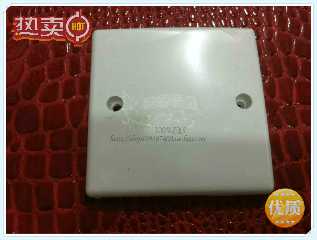 New works for general - purpose wire box cover blank panel wiring box 86 type switch special box price