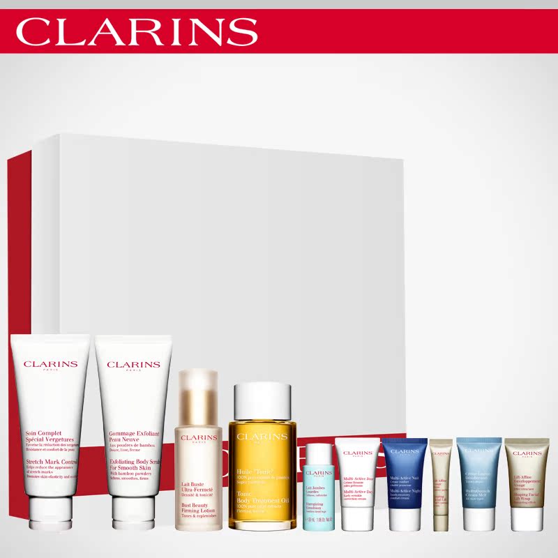 Clarins/娇韵诗【孕期护理全身套装】淡化孕期纹路 提拉紧致