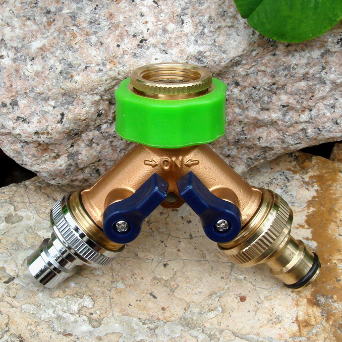 Home tap Water brass Two water tap Tap Diverter Washing Machine Bayonet Pacifier Quick pick up tee Water splitting switch