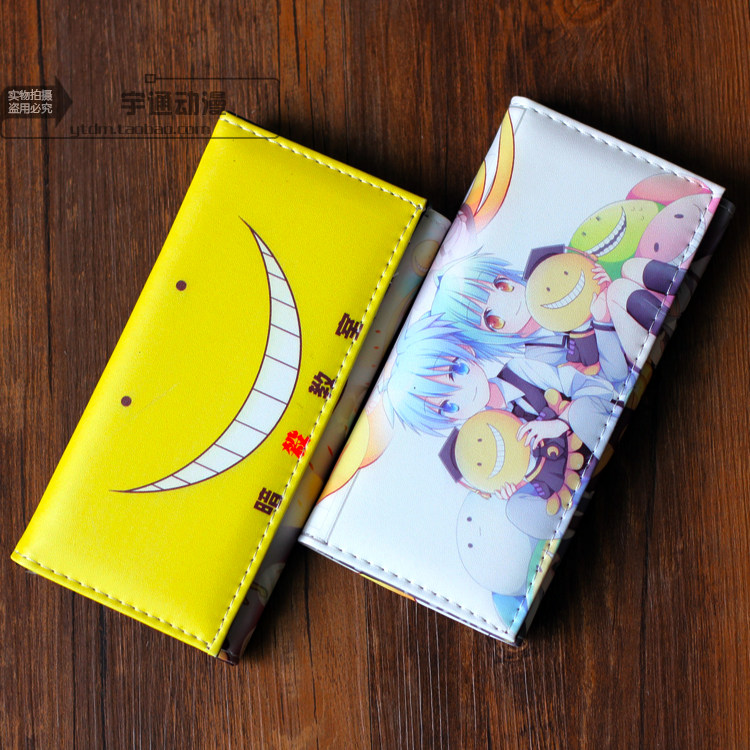 Anime Wallet Assassination Classroom Killing Teacher Chaotian Yi Chi Yuye Wallet Anime Fashion Long Wallet