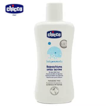 chicco 宝贝婴儿润肤泡泡浴露-温和不流泪配方 200ml