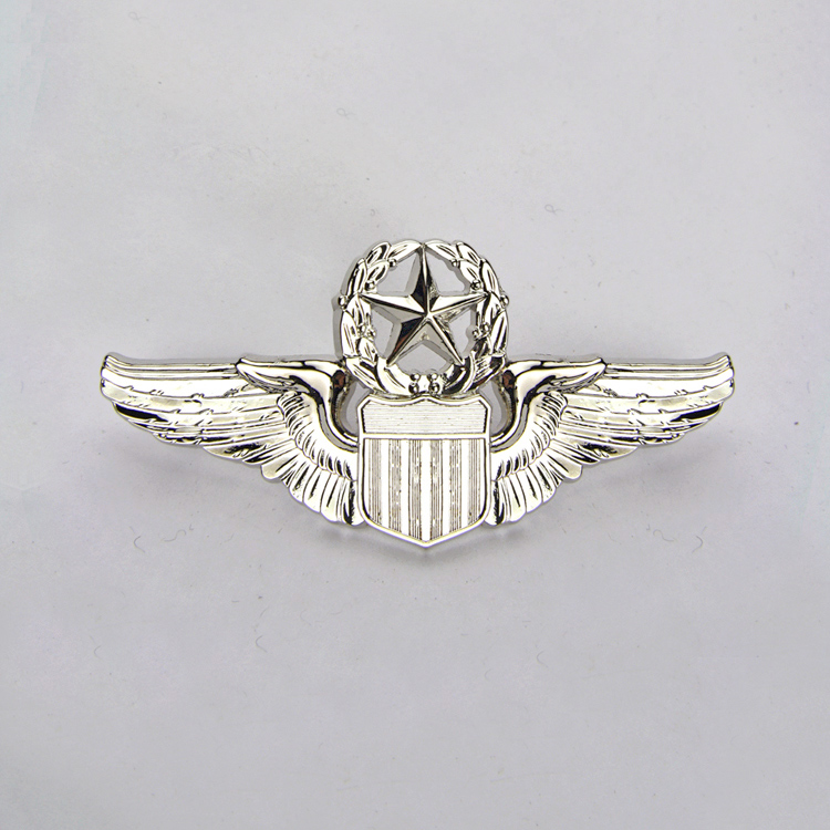 Military fan American Flight badge Rank Metal badge Cap badge Qualification medal Badge Badge badge badge badge badge badge Collar flower