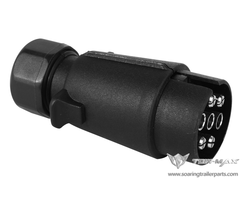 Copper Core 7 Holes 7 Core Needle Cart Jack Socket Power male seat RV ATV Yacht Cart Accessories Retrofit