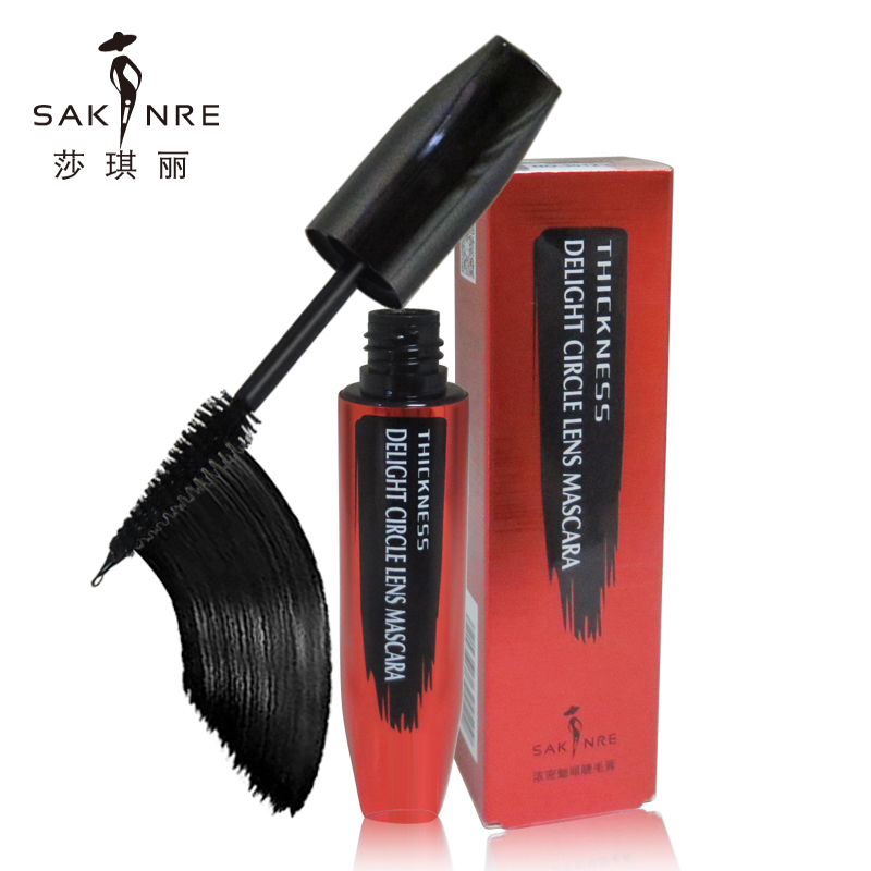 莎琪丽 睫毛膏防水不晕染大眼睛多效睫毛膏纤长浓密卷翘正品包邮