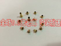 Copper hollow rivets Copper parts Inserts Copper machine eyes Copper eyelets M2*6