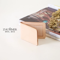 Zsummer handmade gốc da da rám nắng nam và nữ bằng lái xe da bằng lái túi da bằng lái xe da túi đựng giấy tờ xe ô tô