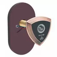 Anti-theft door cat eye doorbell two-in-one anti-pry universal cat eye with doorbell