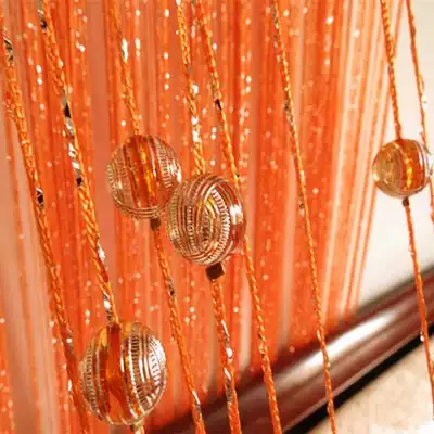 Crystal Korean processed finished letter beads encrypted bead curtain curtain bedroom curtain soft partition window
