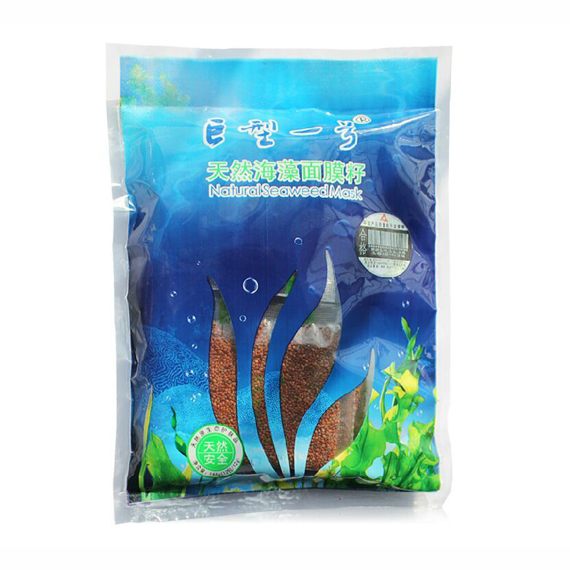 巨型一号补水嫩白超小颗粒海藻面膜144g海藻泥海澡籽