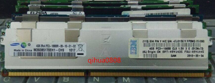 Samsung original plant 4G DDR3 1333 ECC REG PC3-10600R 4GB server memory