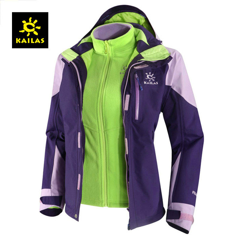 KAILAS/凯乐石 女款三合一冲锋衣 DG120004