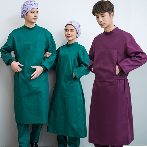 Хирургическая одежда Операционная операционная мужская и женщина -докторская рабочая одежда, терапевт, противоречивая изоляционной одеждой, одежда для красоты татуировки