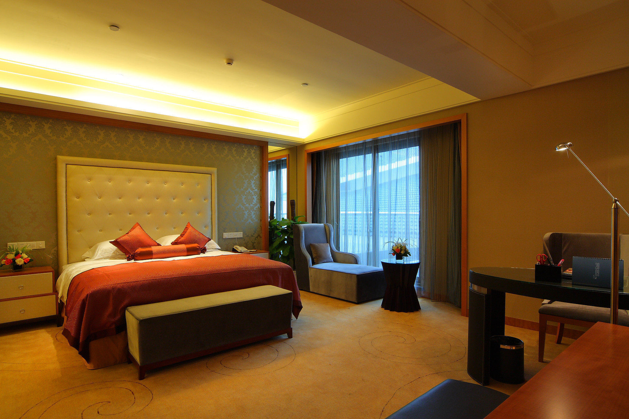 The Administrative Room of the Lijing Hotel in Wuxi Jinling Mountain View