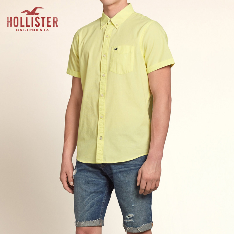 Hollister 经典纽扣式衬衫 男 91925