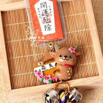 Japan Nara deer Cherry blossom royal guard Car pendant Hanging rearview mirror pendant Car decoration car interior products
