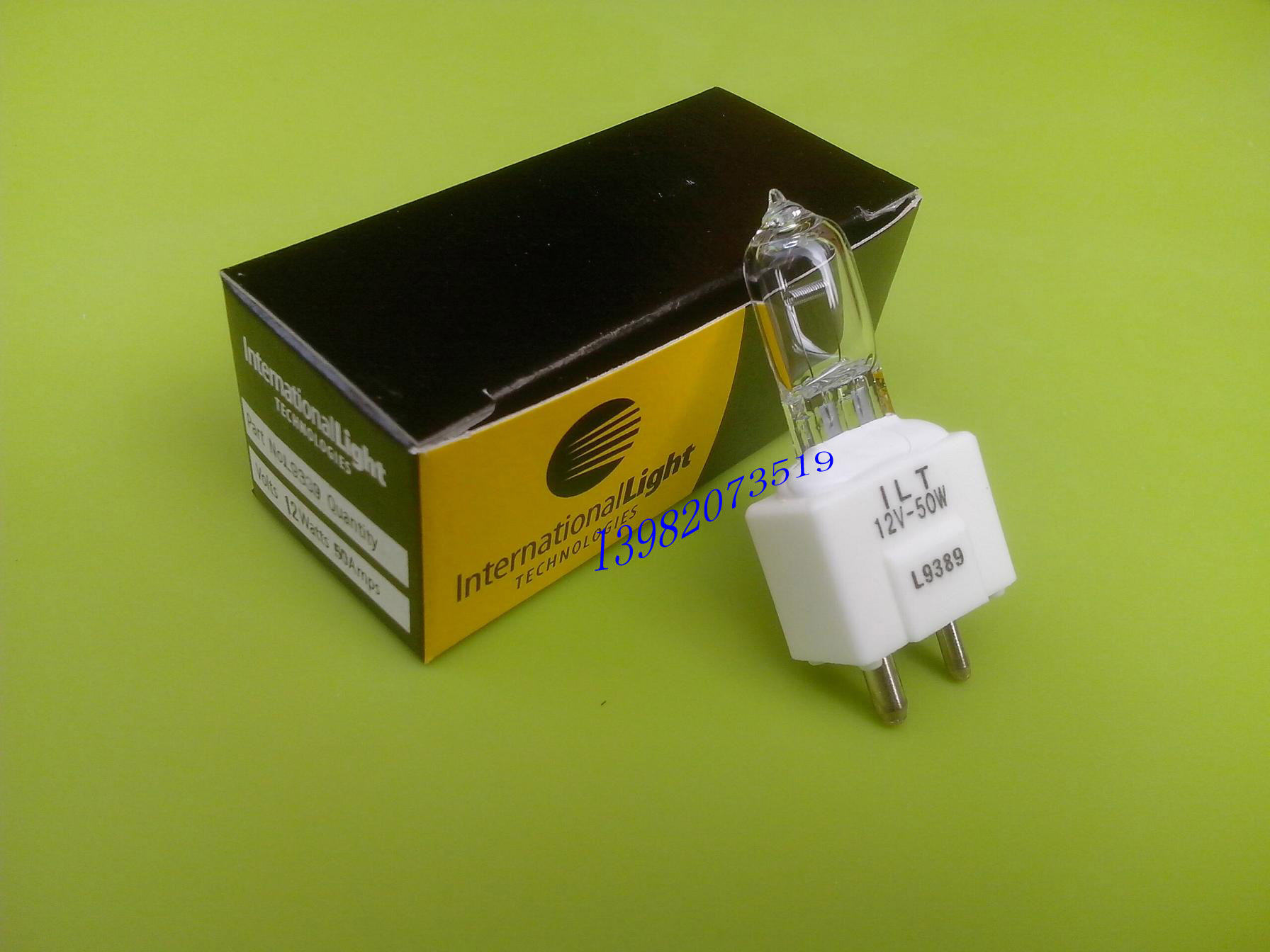 L9389 12V50W 迈瑞BS200 300 330 390 400生化仪光源卤素卤钨灯泡