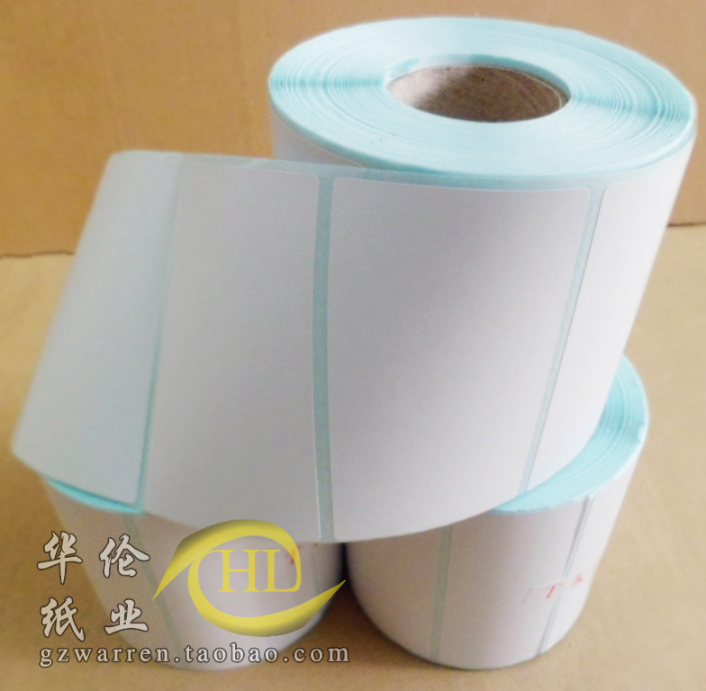 Thermal sensitive paper adhesive barcode paper label Form thermal sticker 90-50-500 sheets of single row-Taobao