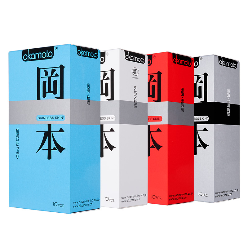 【苏宁易购】冈本 避孕套40片（超润滑10+纯10+激薄10+质感10）