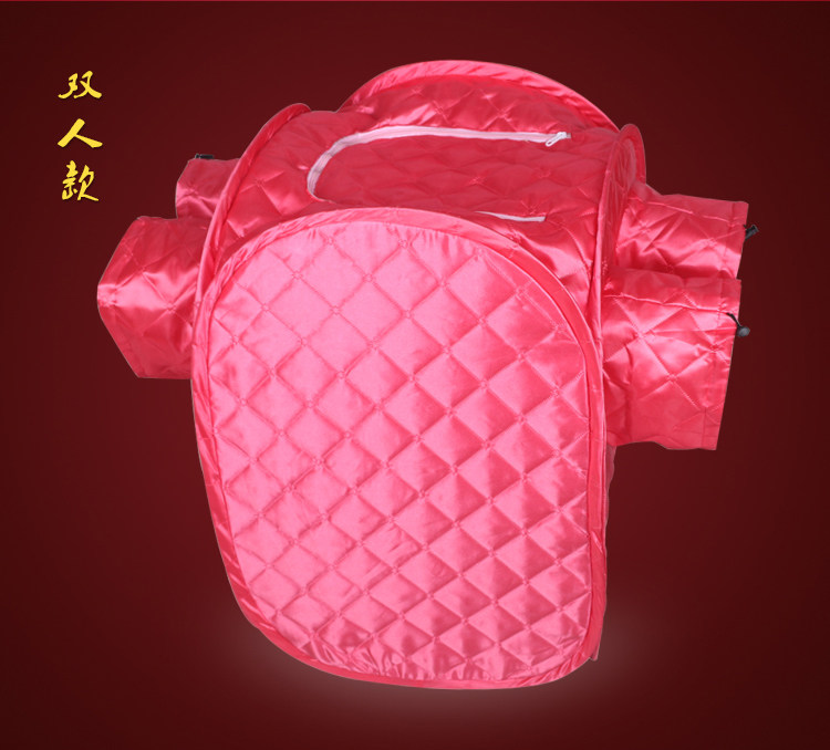 Yun Mei Fang sauna box steam foot bath box fumigation bucket home double folding steaming foot barrel leg steamer sweat steaming room