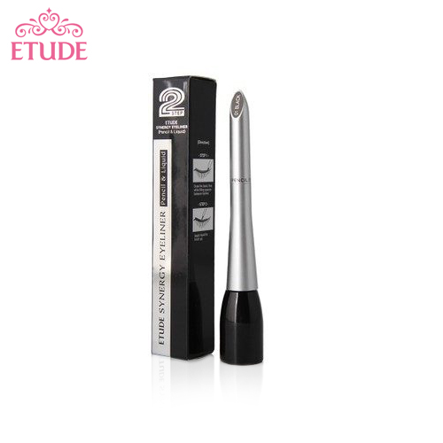 韩国正品 ETUDE爱丽小屋星幻眼彩眼线液+眼线笔二合一 防水不晕染