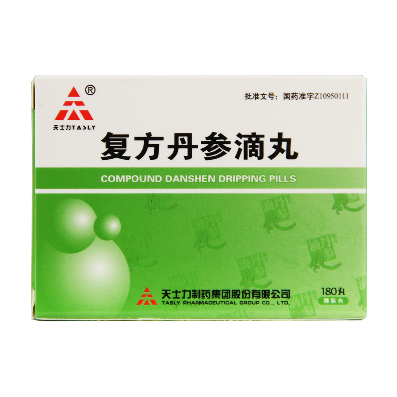 TASLY/天士力 复方丹参滴丸 27mg*180丸*1瓶/盒