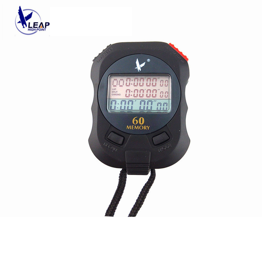 Tianfu PC960 electronic stopwatch three rows of 60 waterproof memory luxury color screen sports stopwatch timer
