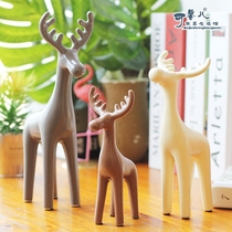Nordic elk elephant snail TV wine cabinet decorations modern simple fawn porch creative personality furnishings