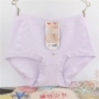 4 黛 cô gái cotton chính hãng hai bên ren thoải mái eo cao kích thước lớn quần tam giác nữ quần lót eo cao định hình