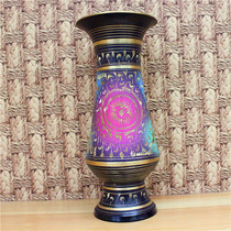 Pakistan copper carved vase wholesale hand-made carving crafts exquisite birthday festival gift