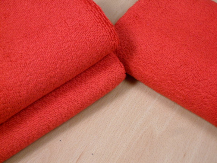 Special foreign trade export to Europe square towel pure cotton thickened and enlarged (big red) - Taobao